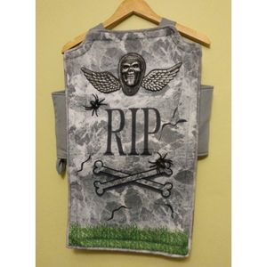 Gravestone costume with Light up eyes